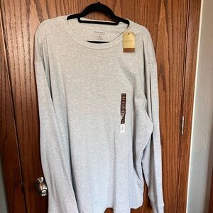 Sonoma Men's Light Gray Long Sleeve Shirt